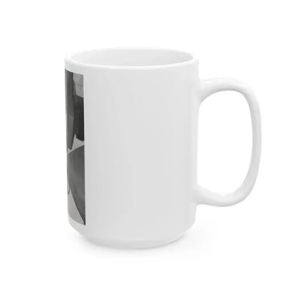 Bettie Page #982 (Vintage Female Icon) White Coffee Mug - Go Mug Yourself