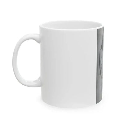 Bettie Page #985 (Vintage Female Icon) White Coffee Mug - Go Mug Yourself