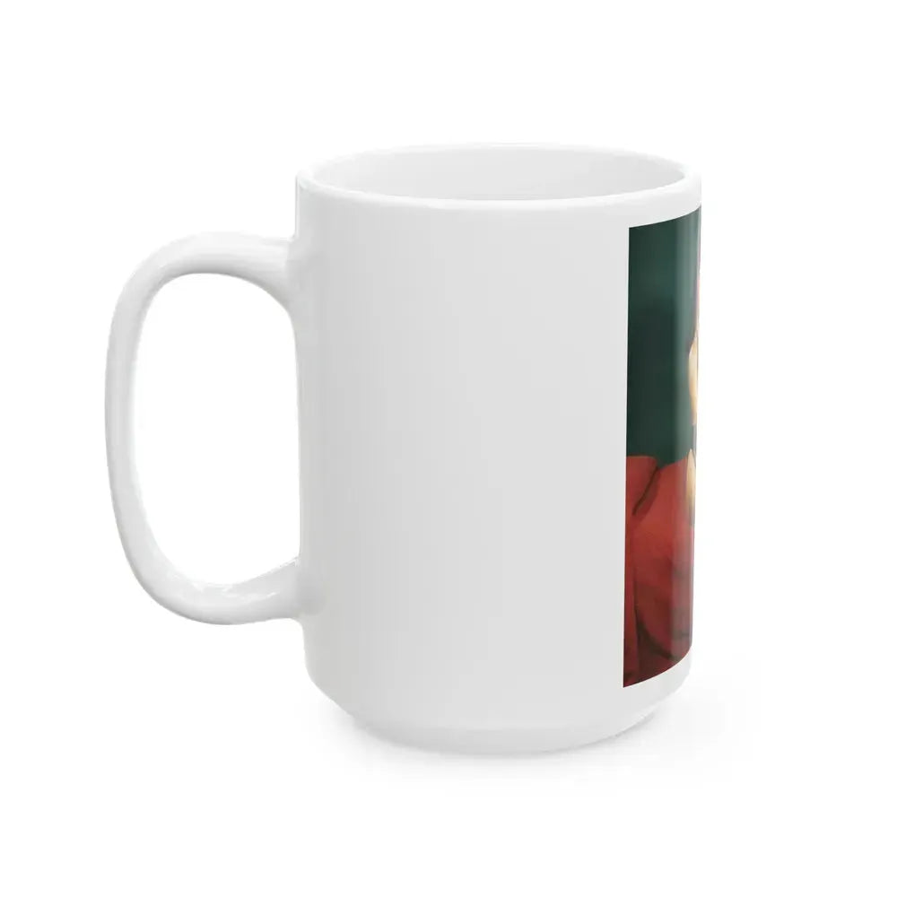 Bettie Page #986 (Vintage Female Icon) White Coffee Mug - Go Mug Yourself