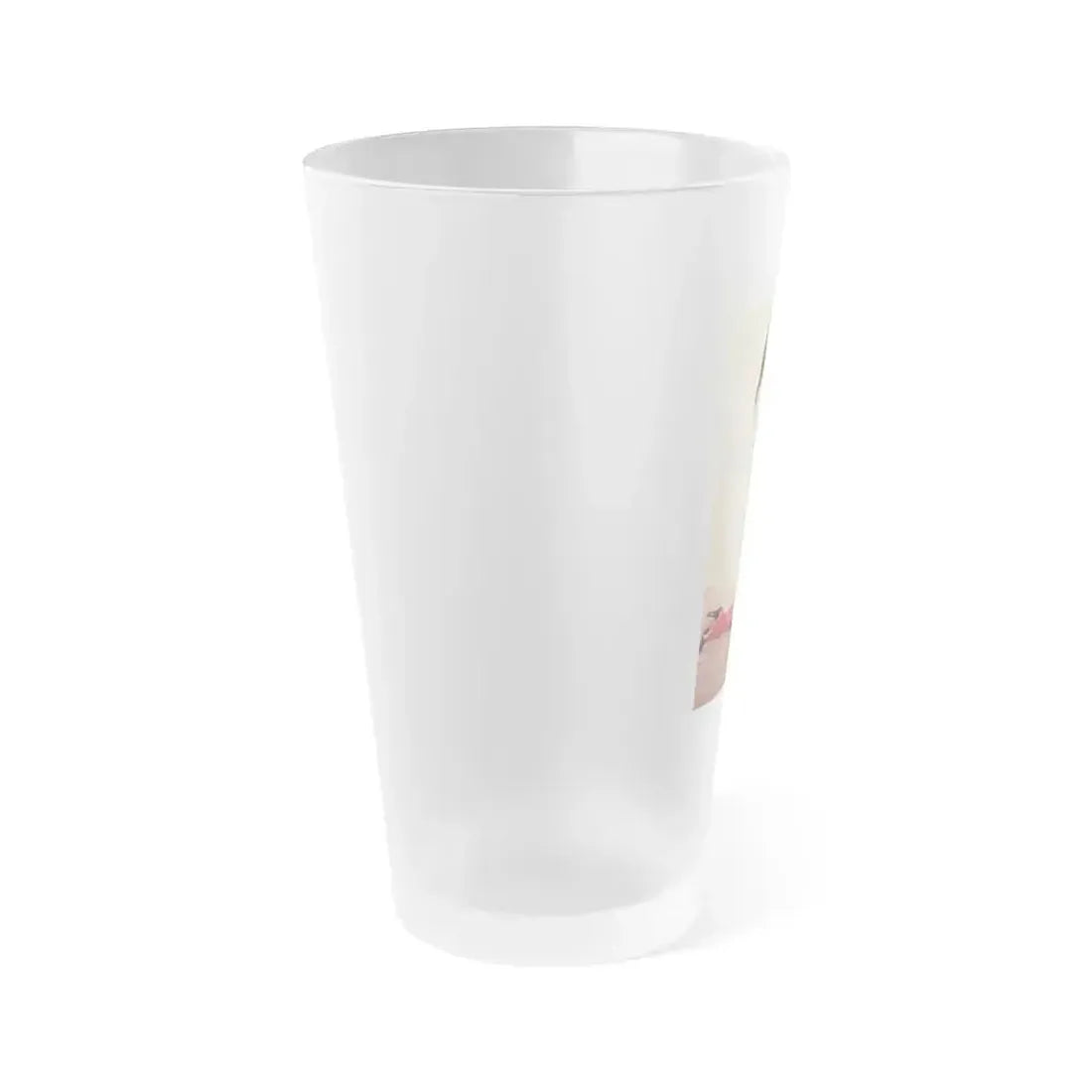 Bettie Page #987 (Vintage Female Icon) Frosted Pint Glass 16oz - Go Mug Yourself