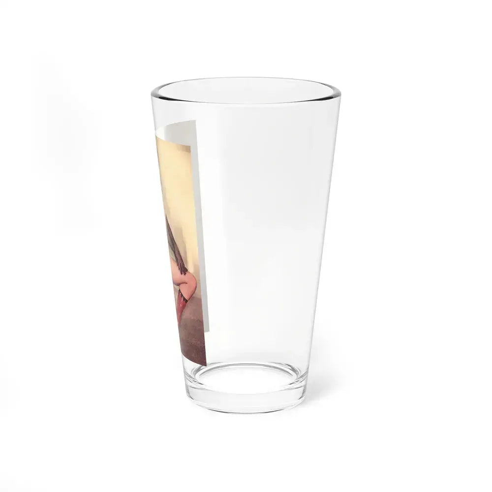 Bettie Page #987 (Vintage Female Icon) Pint Glass 16oz - Go Mug Yourself