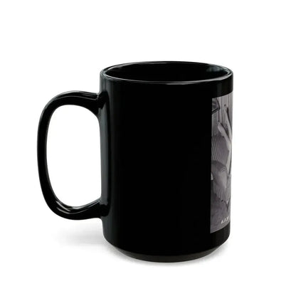 Bettie Page #988 (Vintage Female Icon) Black Coffee Mug - Go Mug Yourself