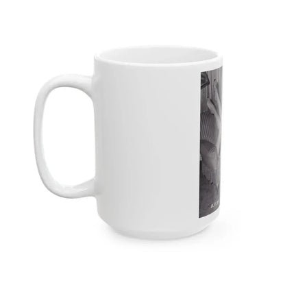 Bettie Page #988 (Vintage Female Icon) White Coffee Mug - Go Mug Yourself
