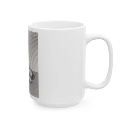 Bettie Page #988 (Vintage Female Icon) White Coffee Mug - Go Mug Yourself