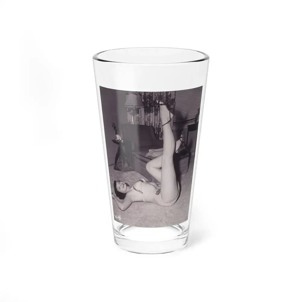 Bettie Page #990 (Vintage Female Icon) Pint Glass 16oz 16oz - Go Mug Yourself