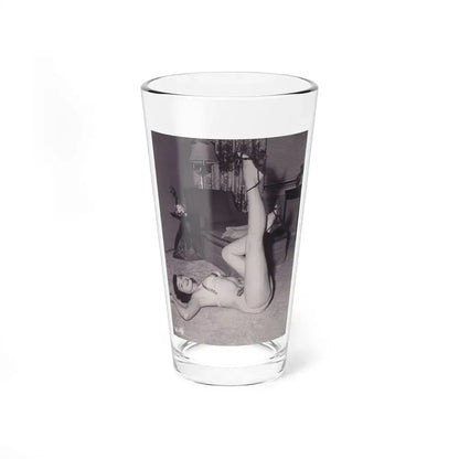 Bettie Page #990 (Vintage Female Icon) Pint Glass 16oz 16oz - Go Mug Yourself
