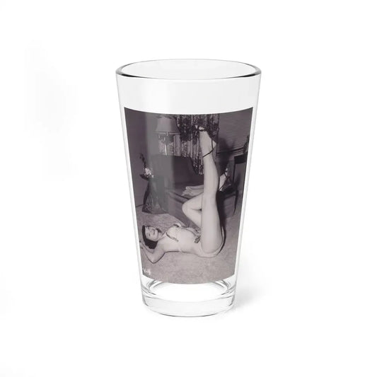 Bettie Page #990 (Vintage Female Icon) Pint Glass 16oz 16oz - Go Mug Yourself