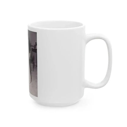 Bettie Page #990 (Vintage Female Icon) White Coffee Mug - Go Mug Yourself