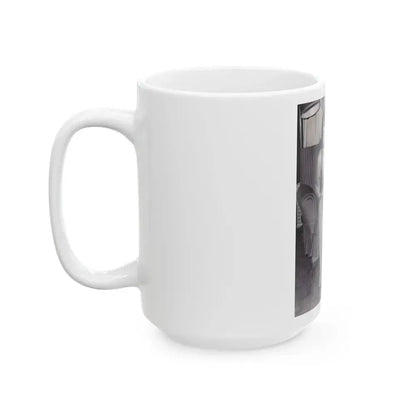 Bettie Page #991 (Vintage Female Icon) White Coffee Mug - Go Mug Yourself