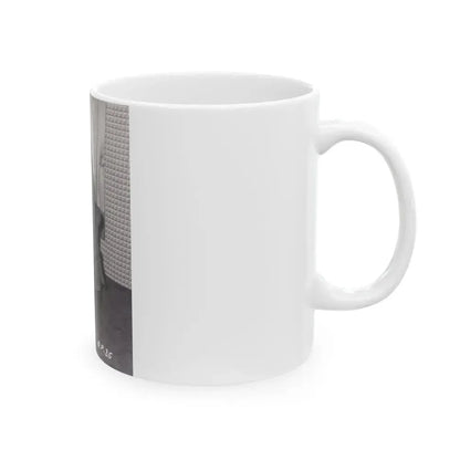Bettie Page #991 (Vintage Female Icon) White Coffee Mug - Go Mug Yourself