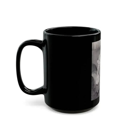 Bettie Page #992 (Vintage Female Icon) Black Coffee Mug - Go Mug Yourself
