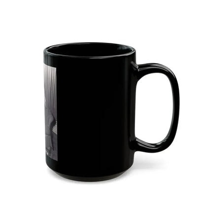 Bettie Page #993 (Vintage Female Icon) Black Coffee Mug - Go Mug Yourself