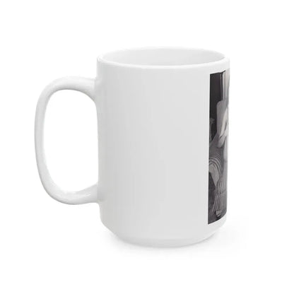 Bettie Page #993 (Vintage Female Icon) White Coffee Mug - Go Mug Yourself