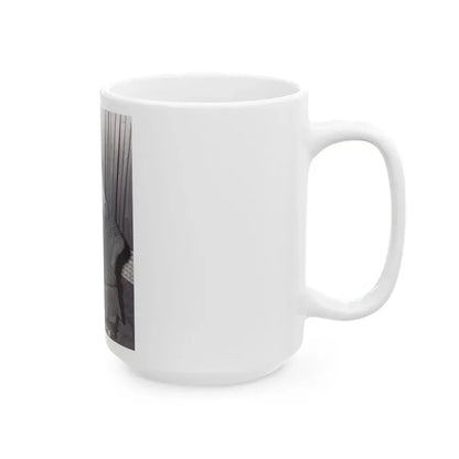 Bettie Page #993 (Vintage Female Icon) White Coffee Mug - Go Mug Yourself