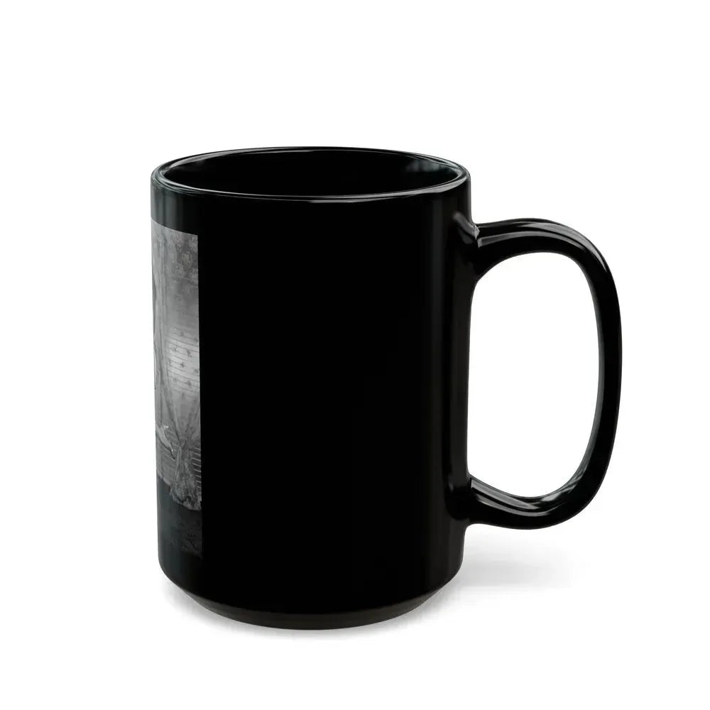 Bettie Page #995 (Vintage Female Icon) Black Coffee Mug - Go Mug Yourself