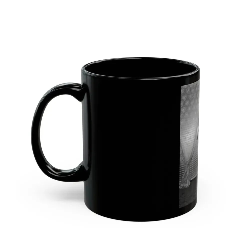 Bettie Page #995 (Vintage Female Icon) Black Coffee Mug - Go Mug Yourself