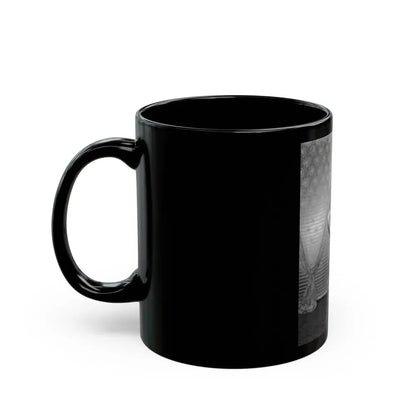 Bettie Page #995 (Vintage Female Icon) Black Coffee Mug - Go Mug Yourself