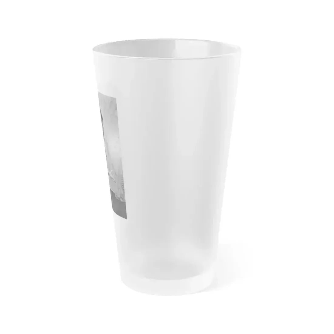 Bettie Page #995 (Vintage Female Icon) Frosted Pint Glass 16oz - Go Mug Yourself