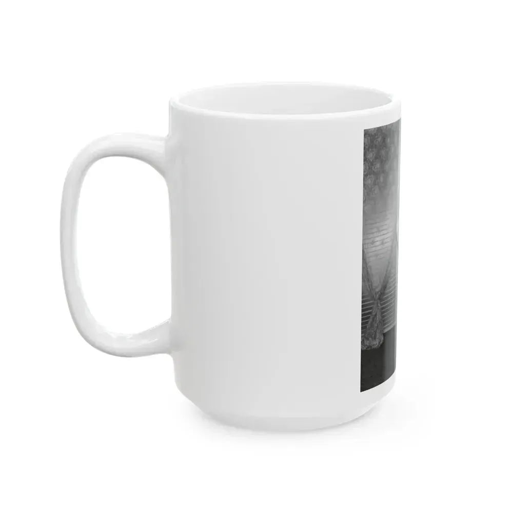 Bettie Page #995 (Vintage Female Icon) White Coffee Mug - Go Mug Yourself