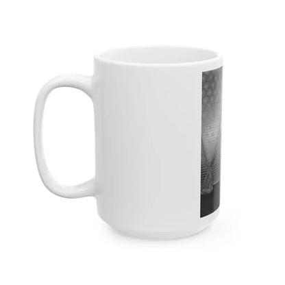 Bettie Page #995 (Vintage Female Icon) White Coffee Mug - Go Mug Yourself