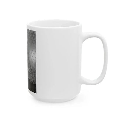 Bettie Page #995 (Vintage Female Icon) White Coffee Mug - Go Mug Yourself