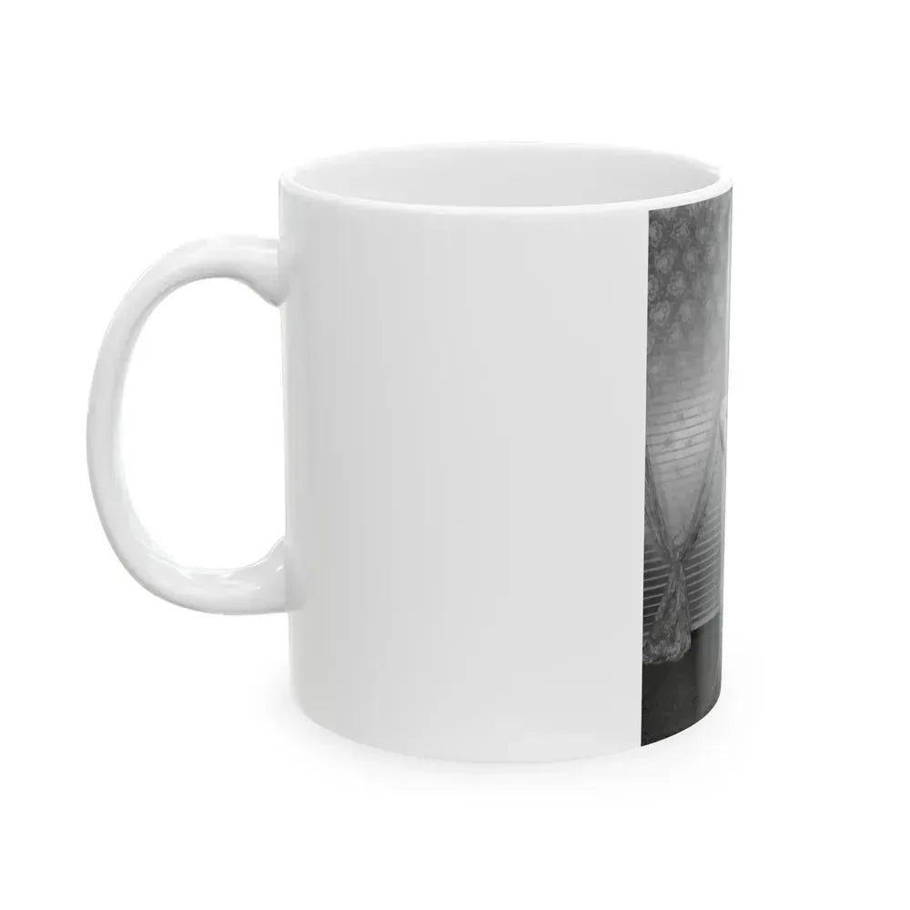 Bettie Page #995 (Vintage Female Icon) White Coffee Mug - Go Mug Yourself