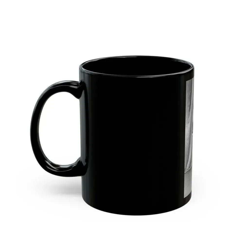 Bettie Page #996 (Vintage Female Icon) Black Coffee Mug - Go Mug Yourself