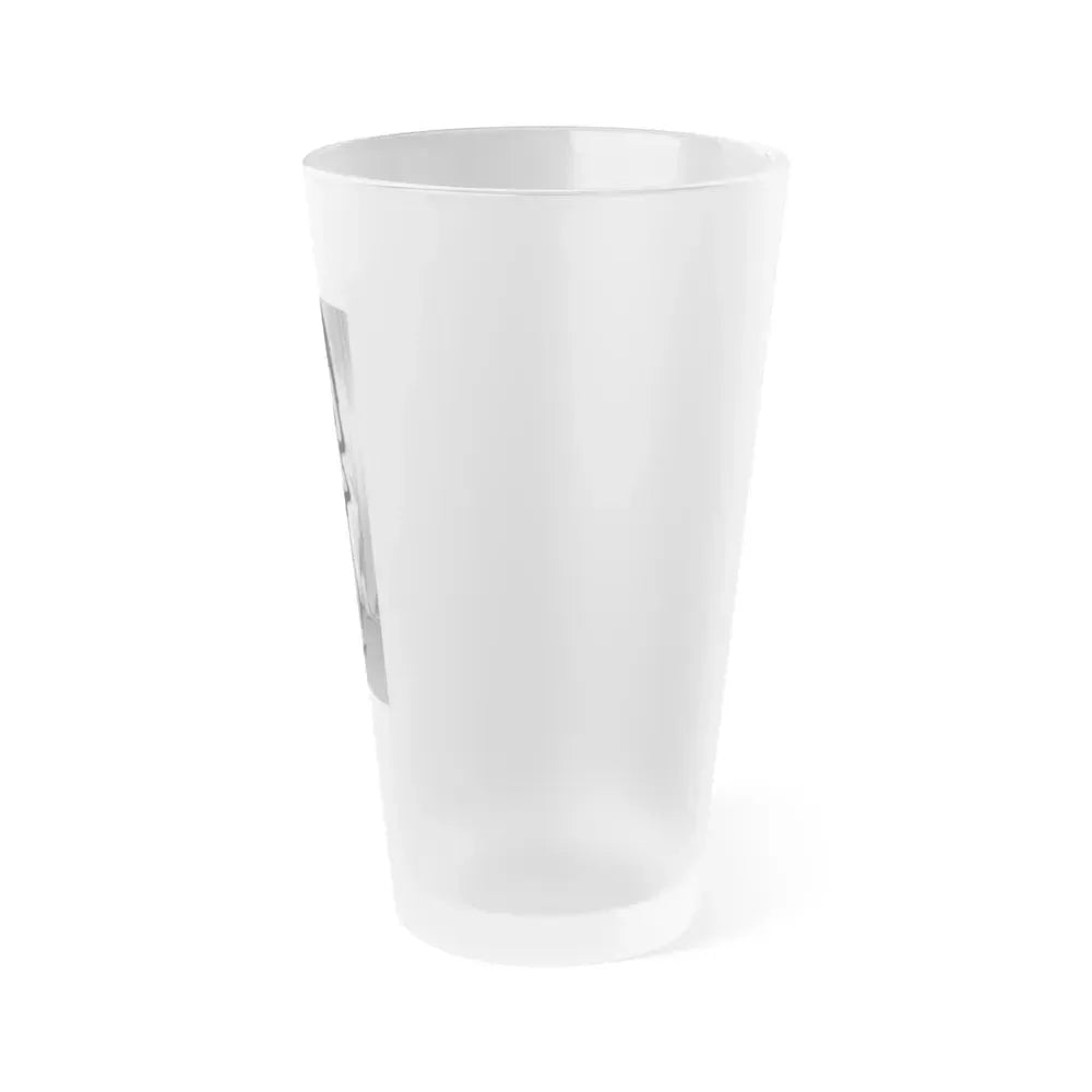 Bettie Page #996 (Vintage Female Icon) Frosted Pint Glass 16oz - Go Mug Yourself