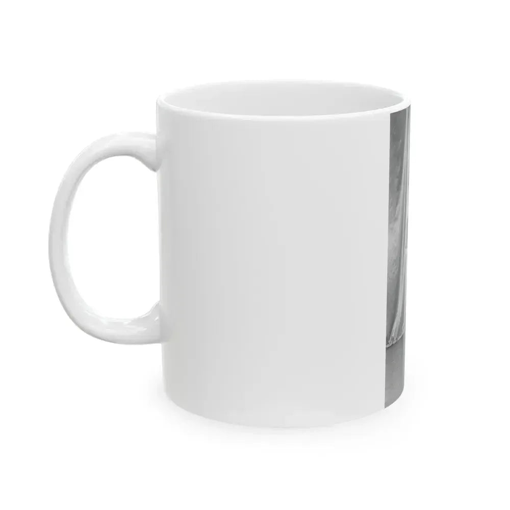 Bettie Page #996 (Vintage Female Icon) White Coffee Mug - Go Mug Yourself