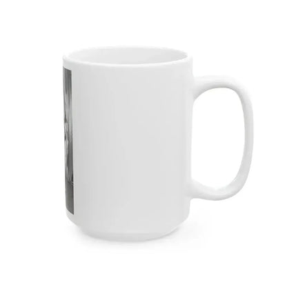 Bettie Page #996 (Vintage Female Icon) White Coffee Mug - Go Mug Yourself