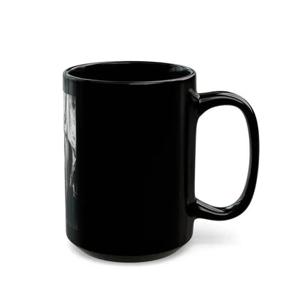 Bettie Page #997 (Vintage Female Icon) Black Coffee Mug - Go Mug Yourself