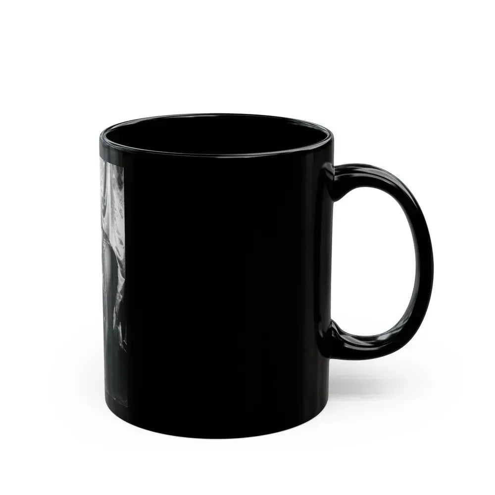 Bettie Page #997 (Vintage Female Icon) Black Coffee Mug - Go Mug Yourself