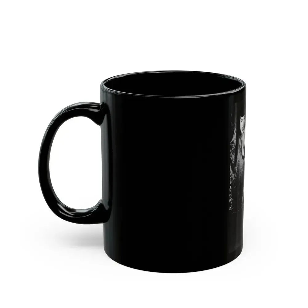 Bettie Page #997 (Vintage Female Icon) Black Coffee Mug - Go Mug Yourself
