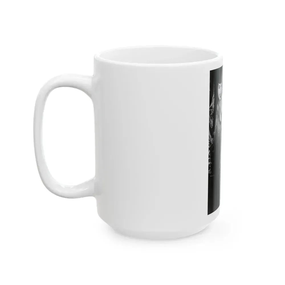 Bettie Page #997 (Vintage Female Icon) White Coffee Mug - Go Mug Yourself