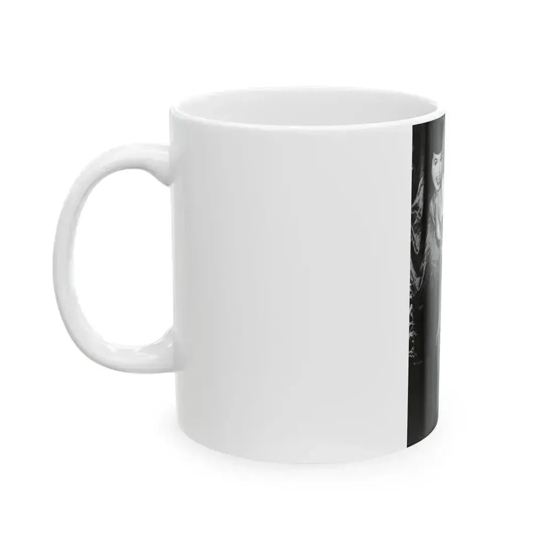 Bettie Page #997 (Vintage Female Icon) White Coffee Mug - Go Mug Yourself