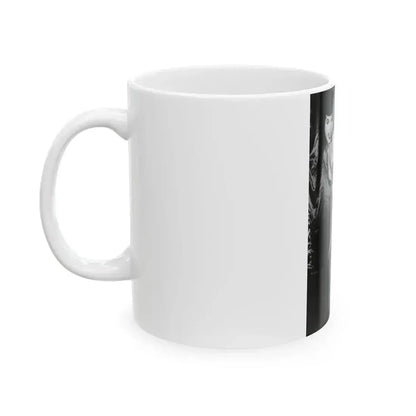 Bettie Page #997 (Vintage Female Icon) White Coffee Mug - Go Mug Yourself