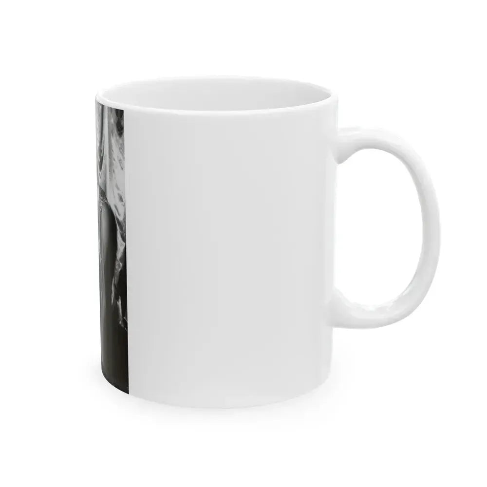 Bettie Page #997 (Vintage Female Icon) White Coffee Mug - Go Mug Yourself
