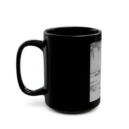 Bettie Page #998 (Vintage Female Icon) Black Coffee Mug - Go Mug Yourself