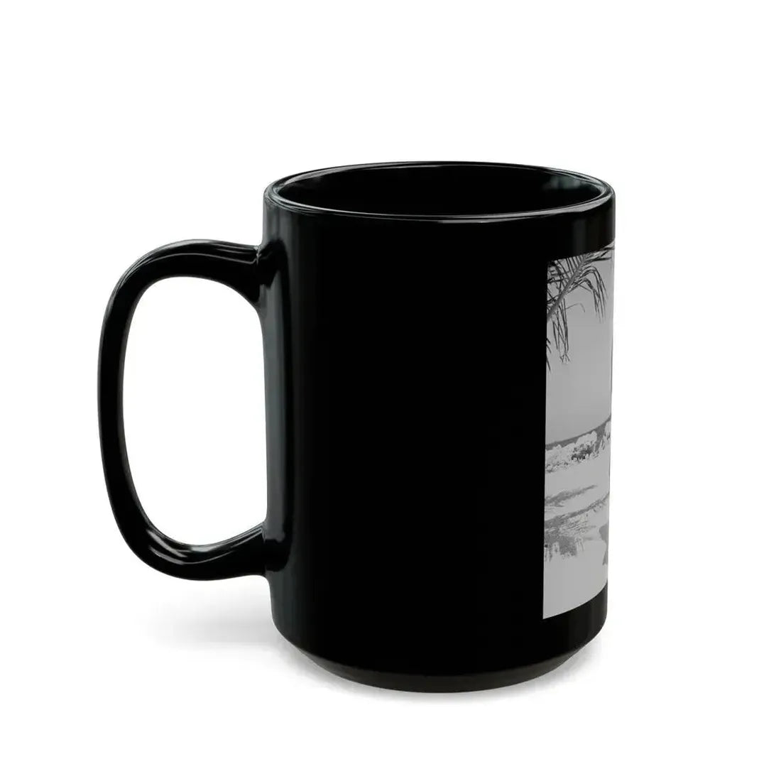 Bettie Page #998 (Vintage Female Icon) Black Coffee Mug - Go Mug Yourself