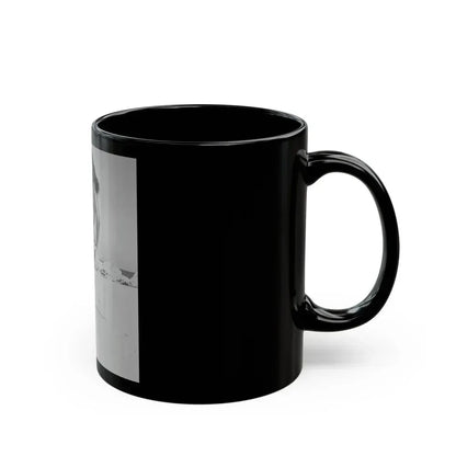 Bettie Page #998 (Vintage Female Icon) Black Coffee Mug - Go Mug Yourself