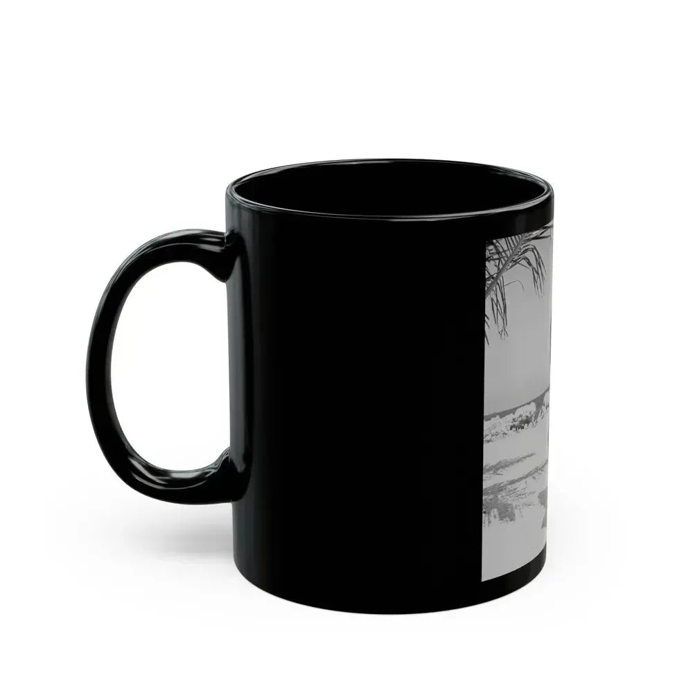 Bettie Page #998 (Vintage Female Icon) Black Coffee Mug - Go Mug Yourself