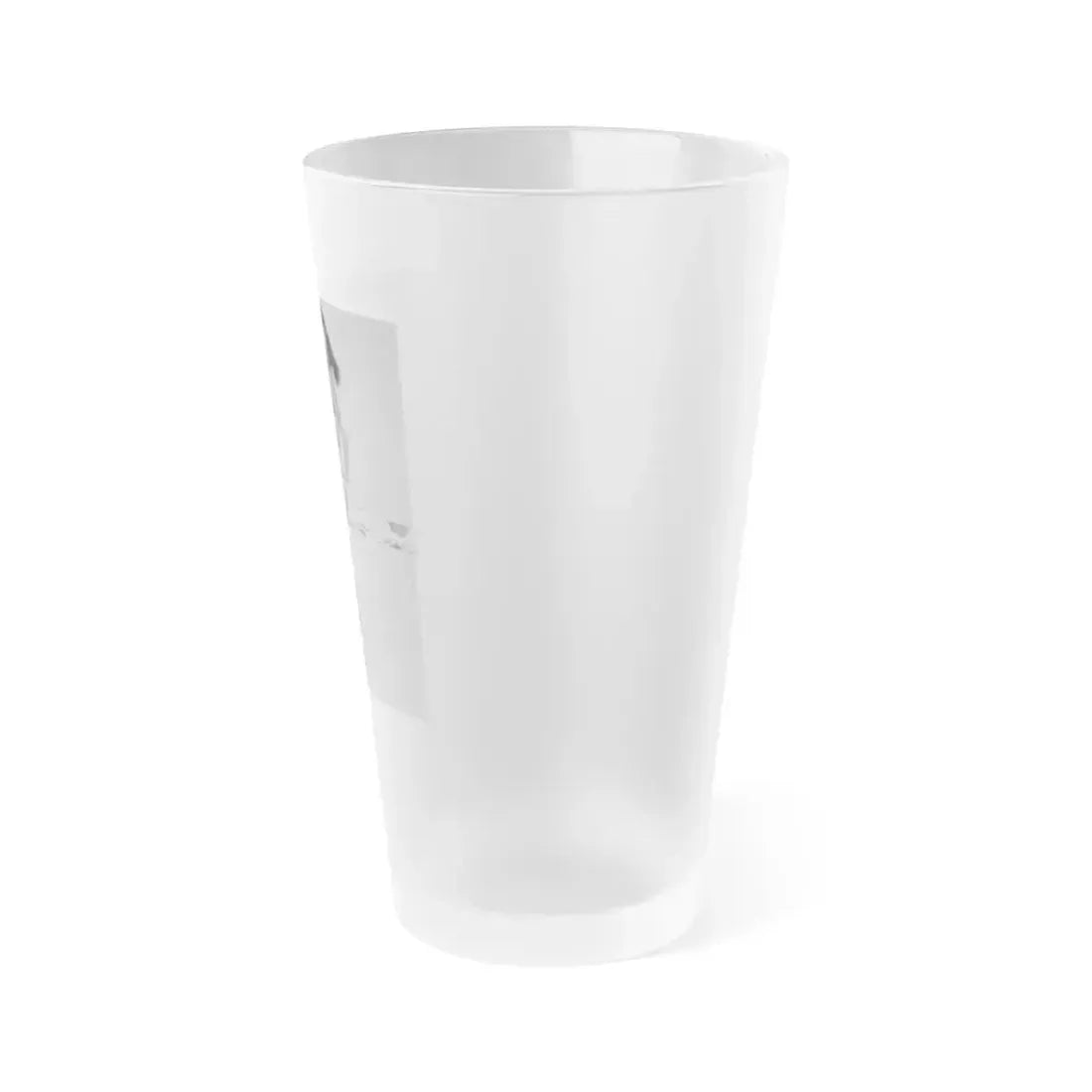 Bettie Page #998 (Vintage Female Icon) Frosted Pint Glass 16oz - Go Mug Yourself