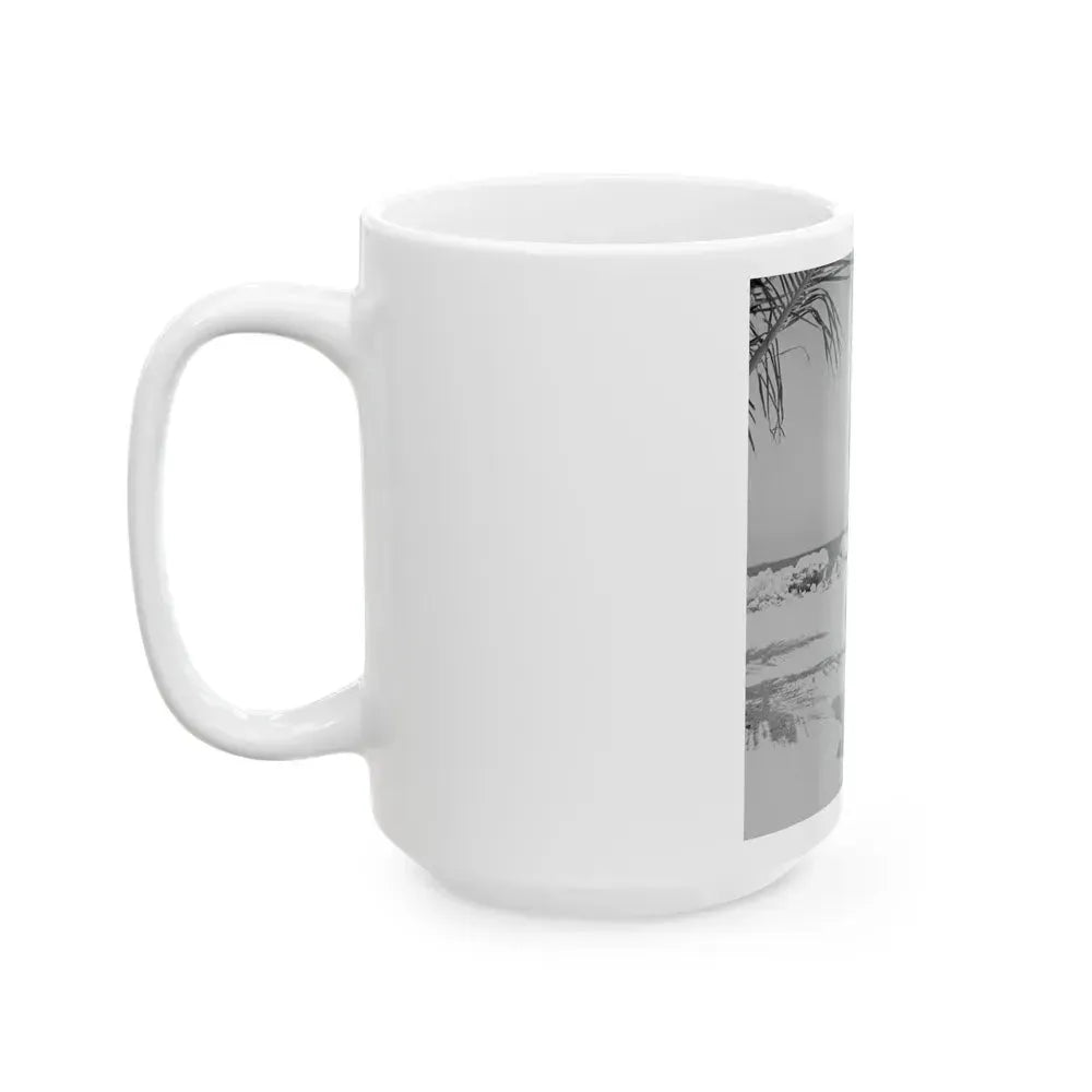 Bettie Page #998 (Vintage Female Icon) White Coffee Mug - Go Mug Yourself