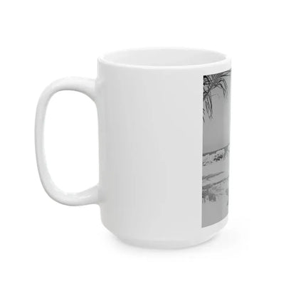 Bettie Page #998 (Vintage Female Icon) White Coffee Mug - Go Mug Yourself