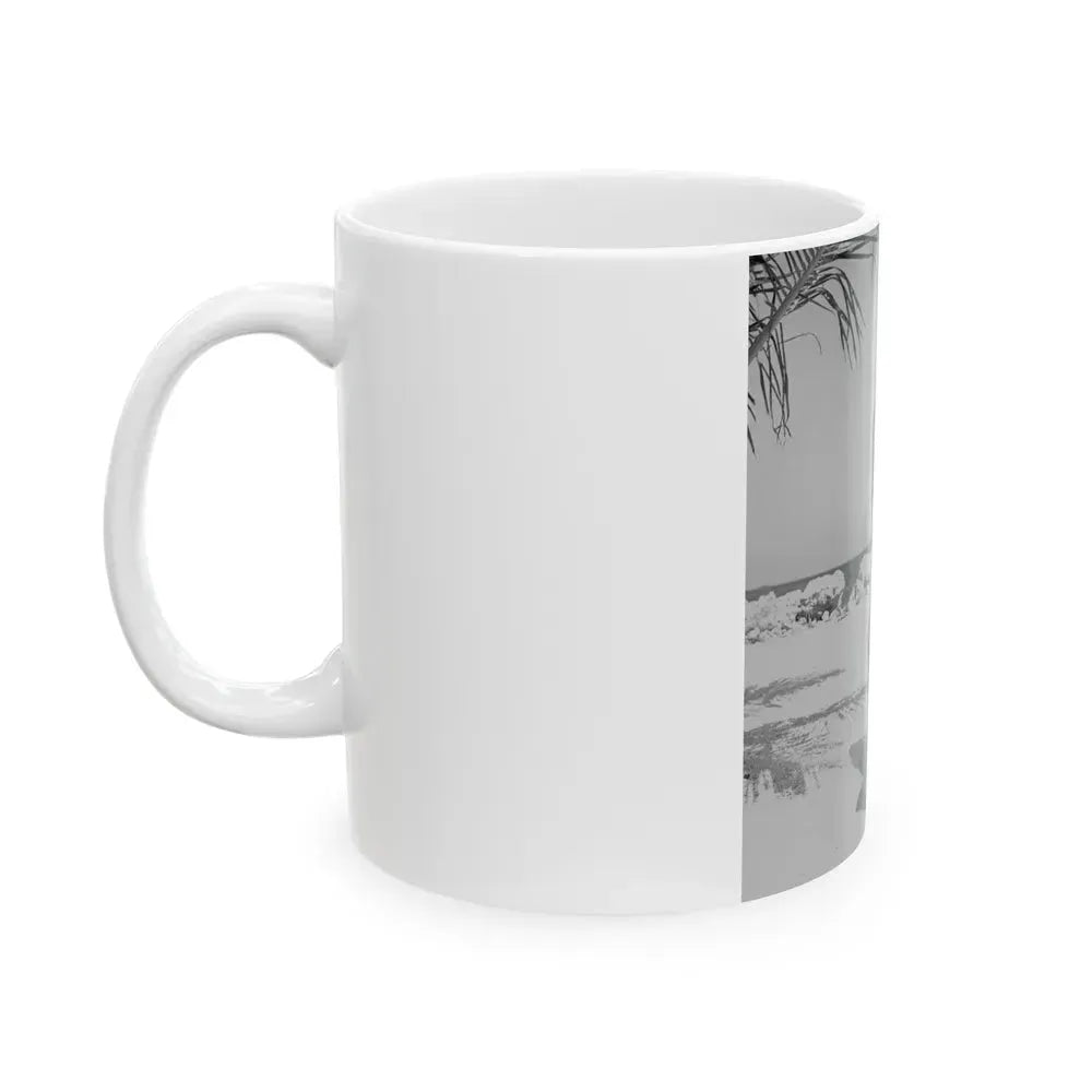Bettie Page #998 (Vintage Female Icon) White Coffee Mug - Go Mug Yourself