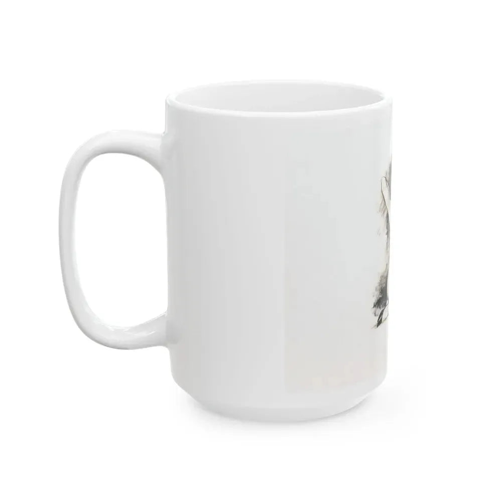 Bettie Page - White Coffee Mug - Go Mug Yourself