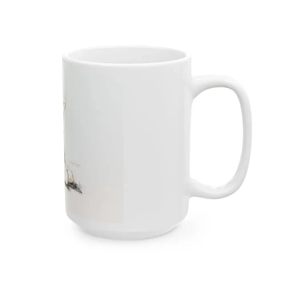 Bettie Page - White Coffee Mug - Go Mug Yourself