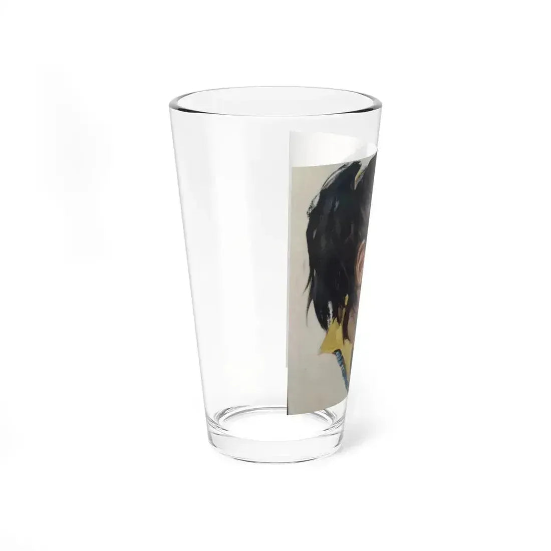 Bettina Steinke, Portrait Painting (Native Americans in Art) Pint Glass 16oz - Go Mug Yourself