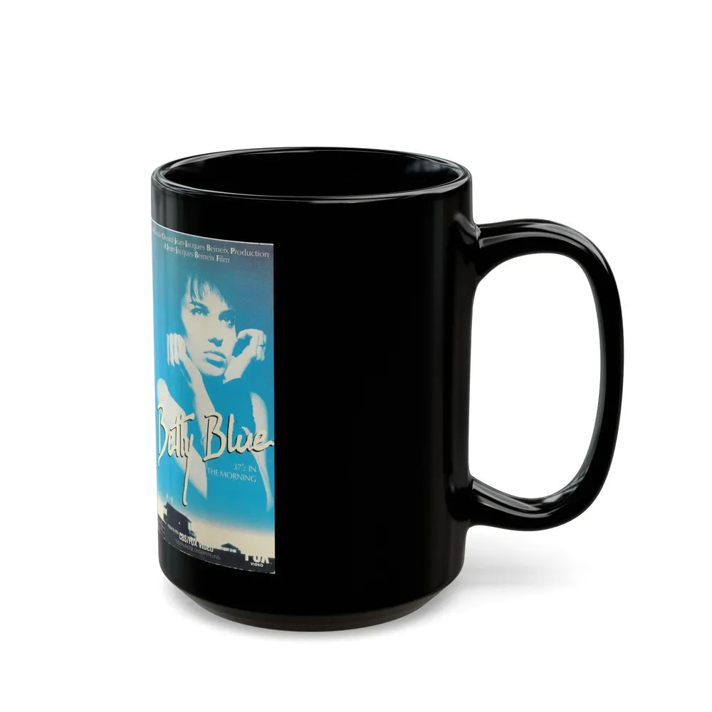 BETTY BLUE (VHS COVER) - Black Coffee Mug-Go Mug Yourself