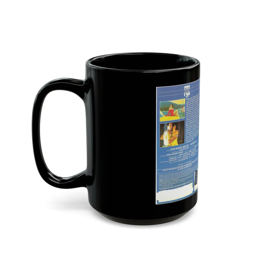 BETTY BLUE (VHS COVER) - Black Coffee Mug-Go Mug Yourself